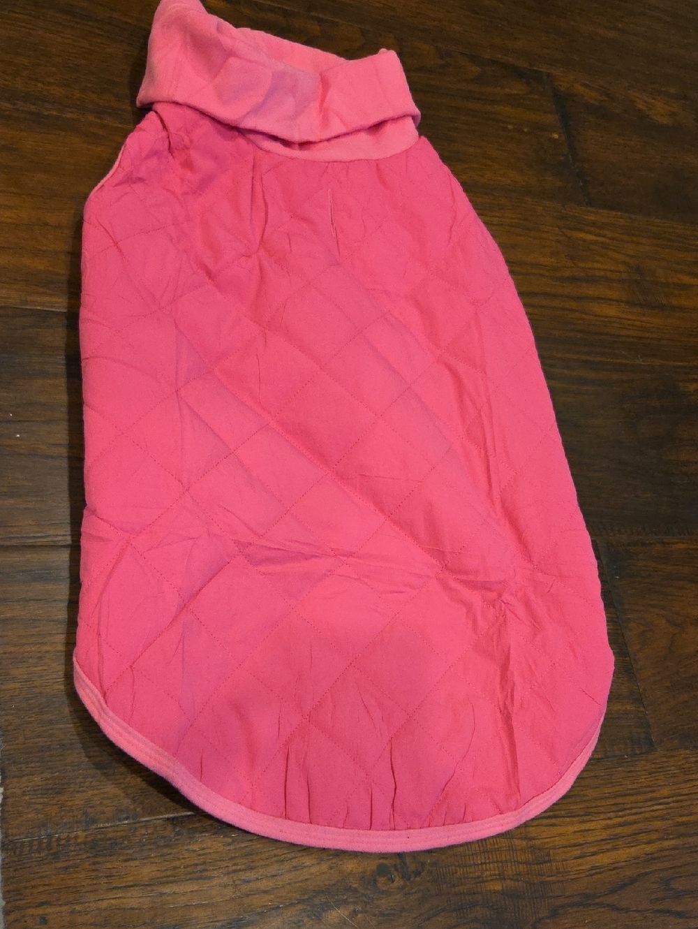 Fuamey Dog Quilted Fleece Hot Pink Pet Jacket Coat Vest Sz XL NWT
